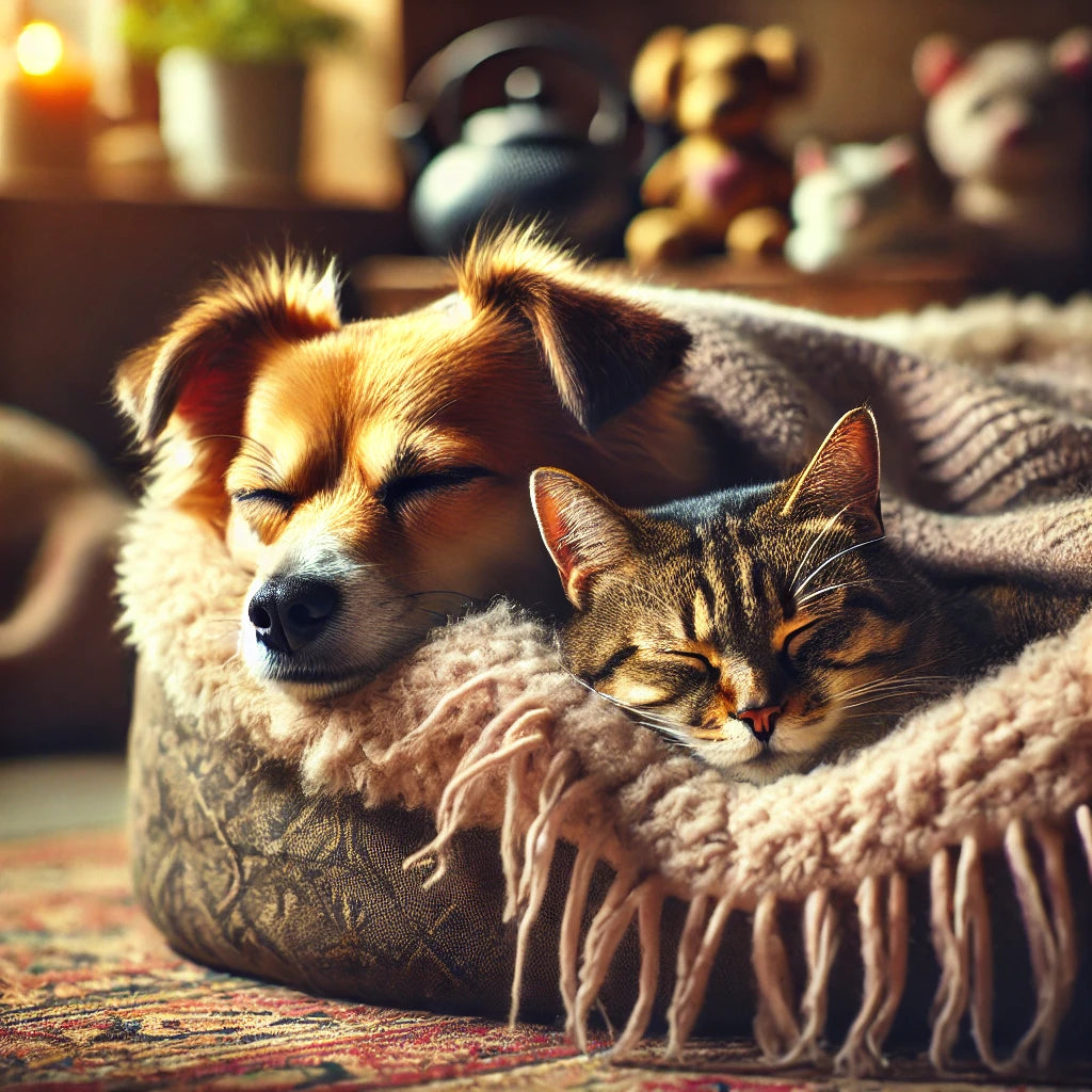 Wie viel Schlaf brauchen Hunde und Katzen eigentlich so?