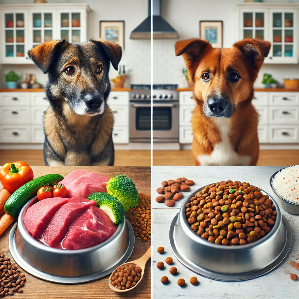 BARFen oder Fertigfutter? Was gewinnt im Vergleich?